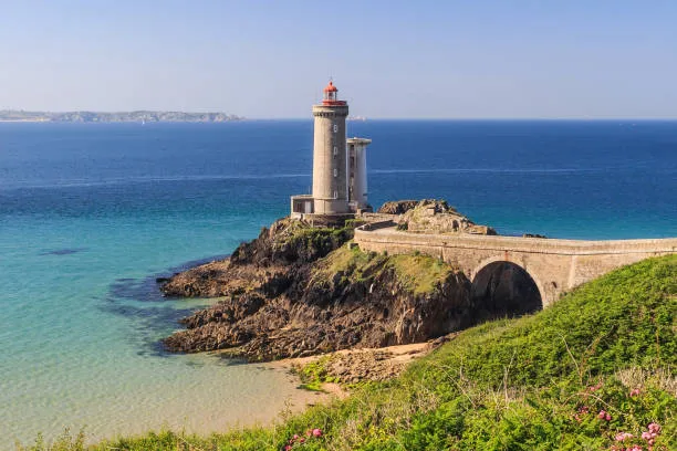 The Breton coast
