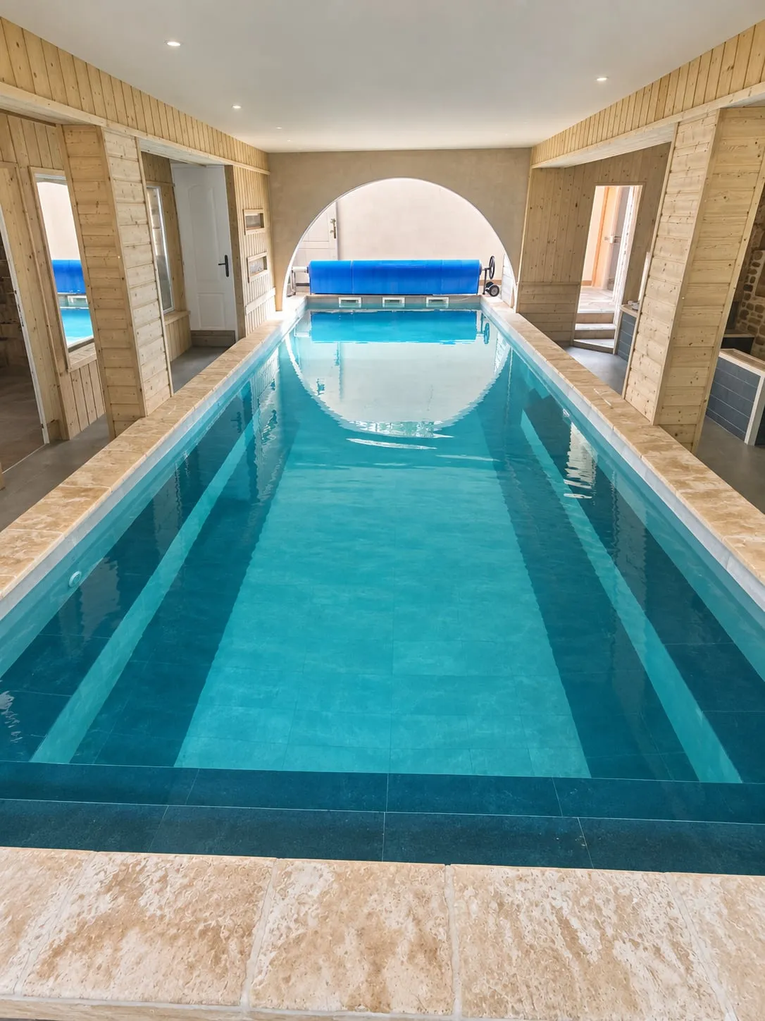 Heated indoor pool