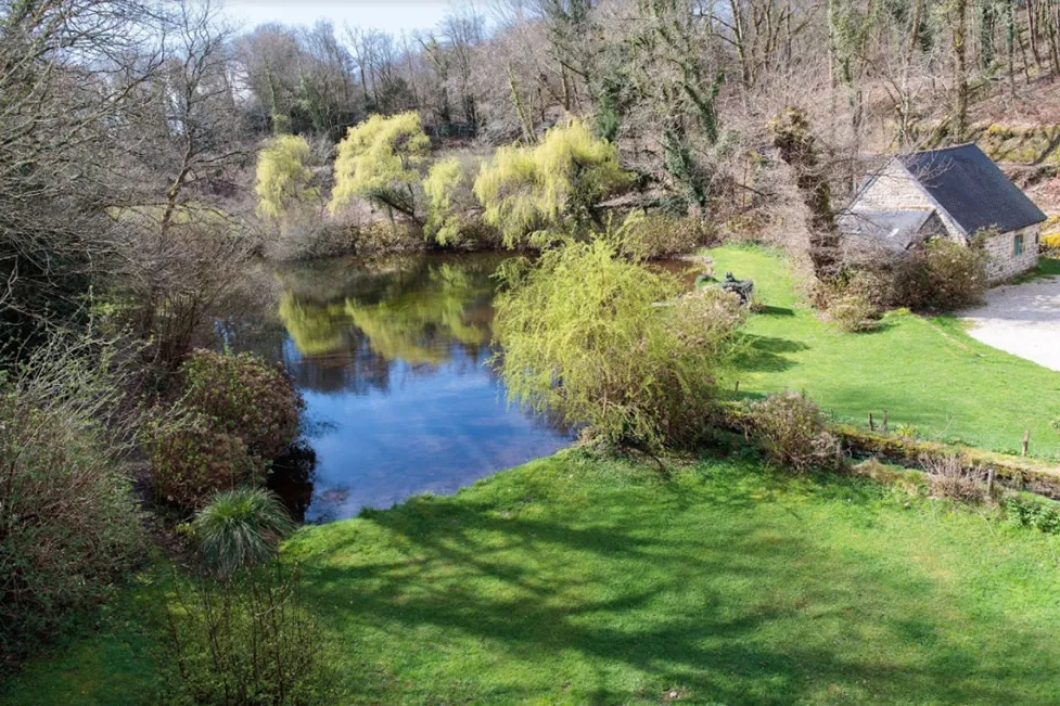 View over the estate